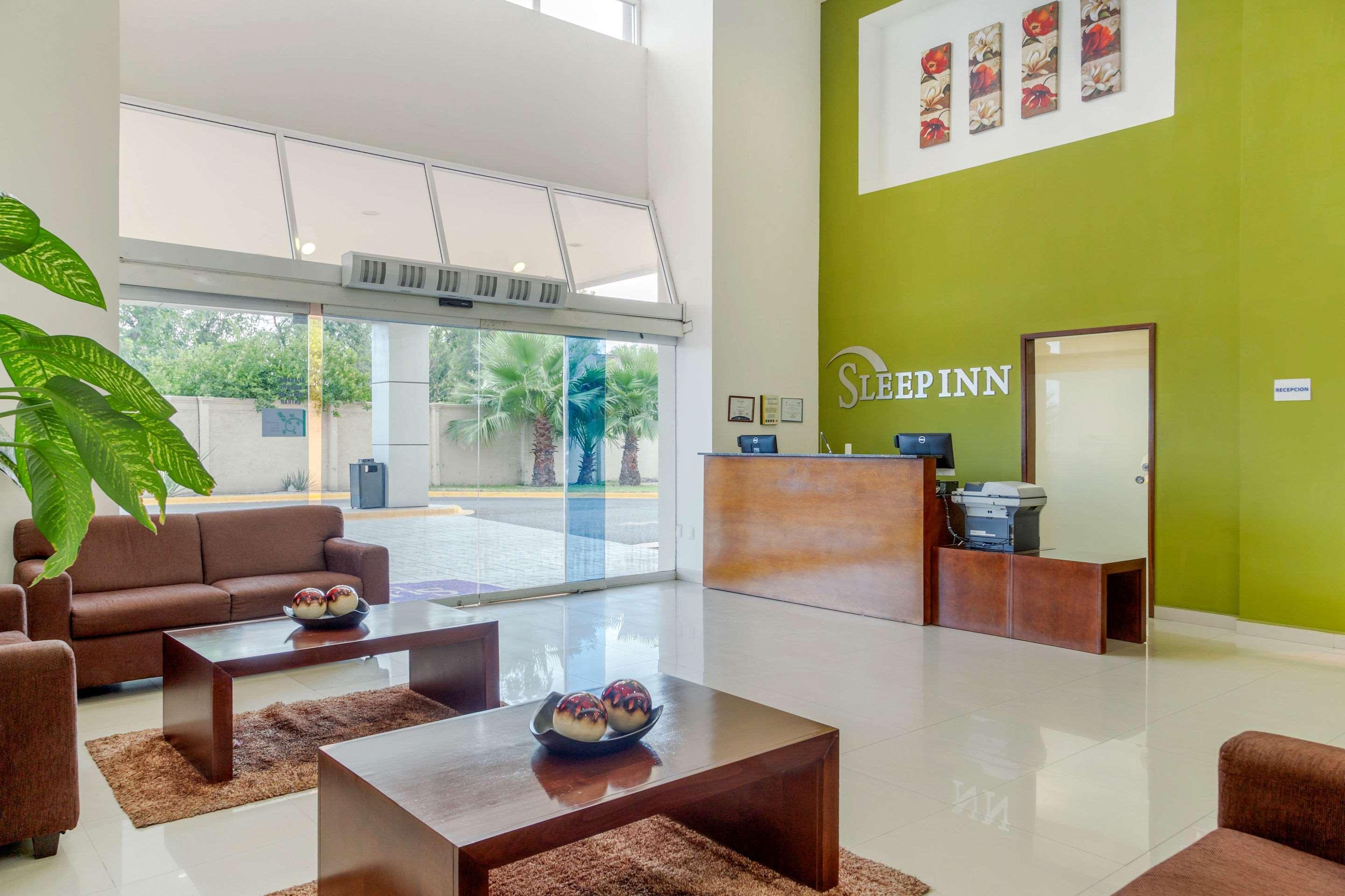 Vista Lobby Sleep Inn Monclova
