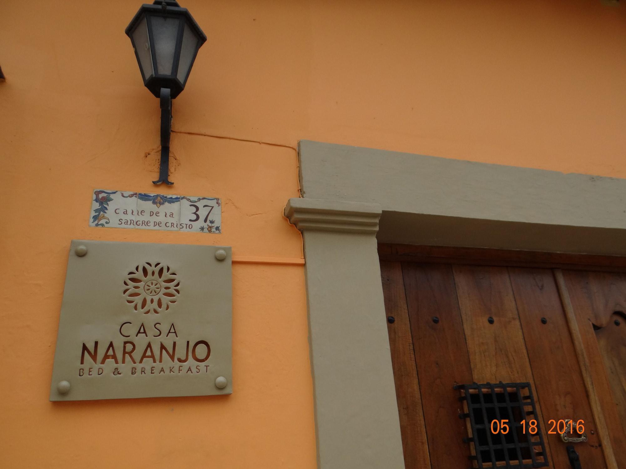 Vista Exterior Hotel Casa Naranjo