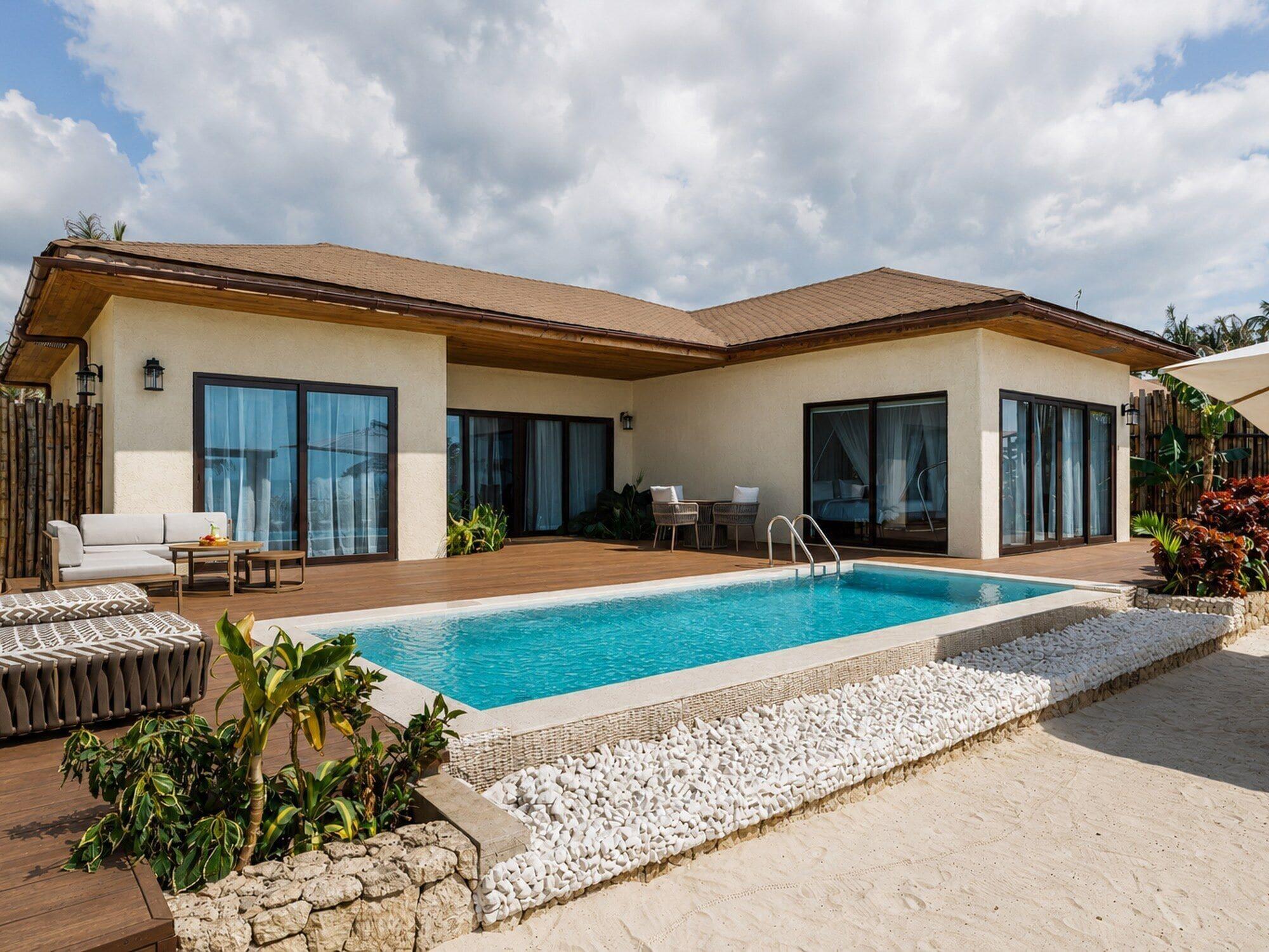 Vista Piscina Envi Paje