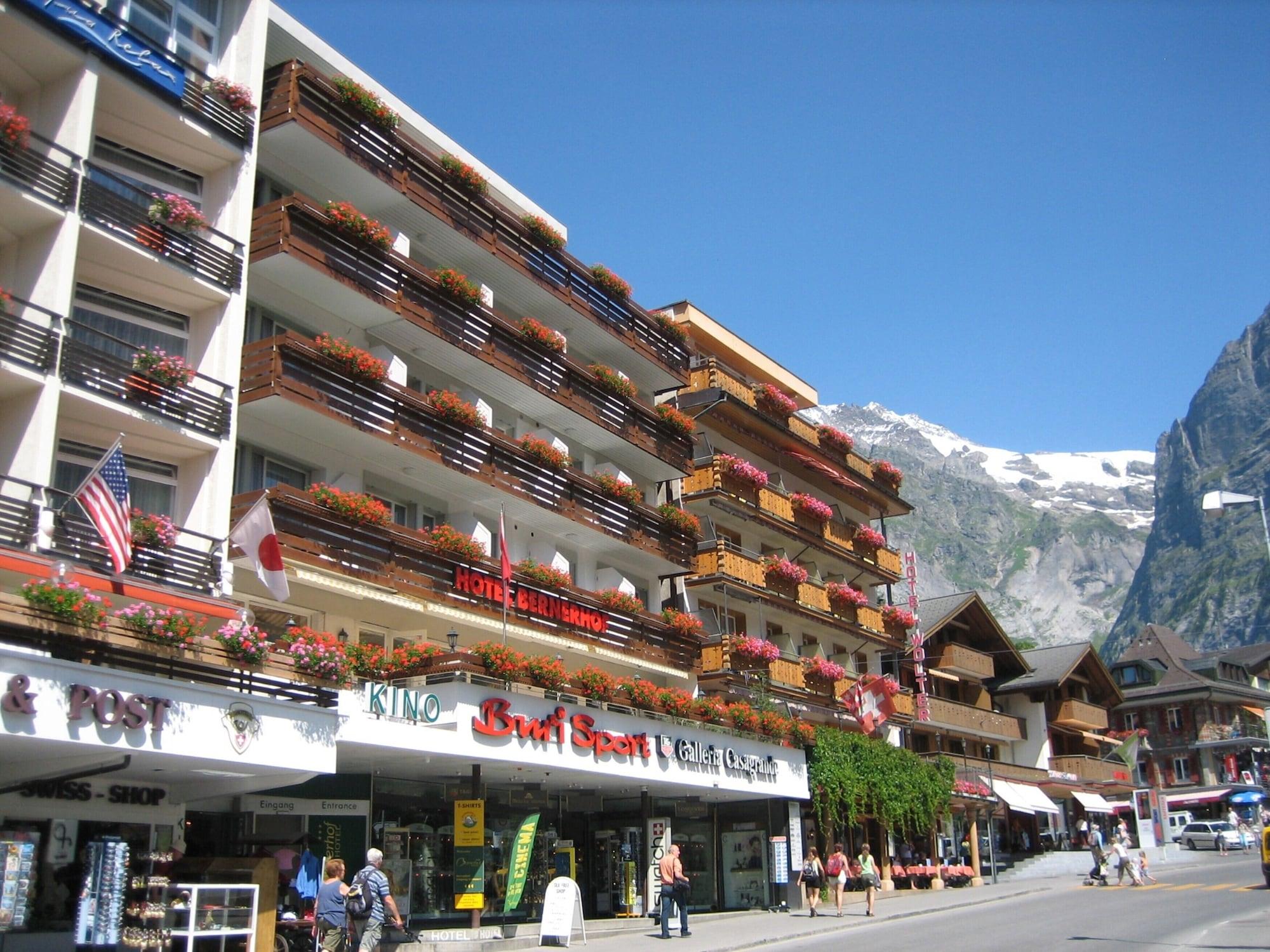 Vista Exterior Hotel Bernerhof Grindelwald