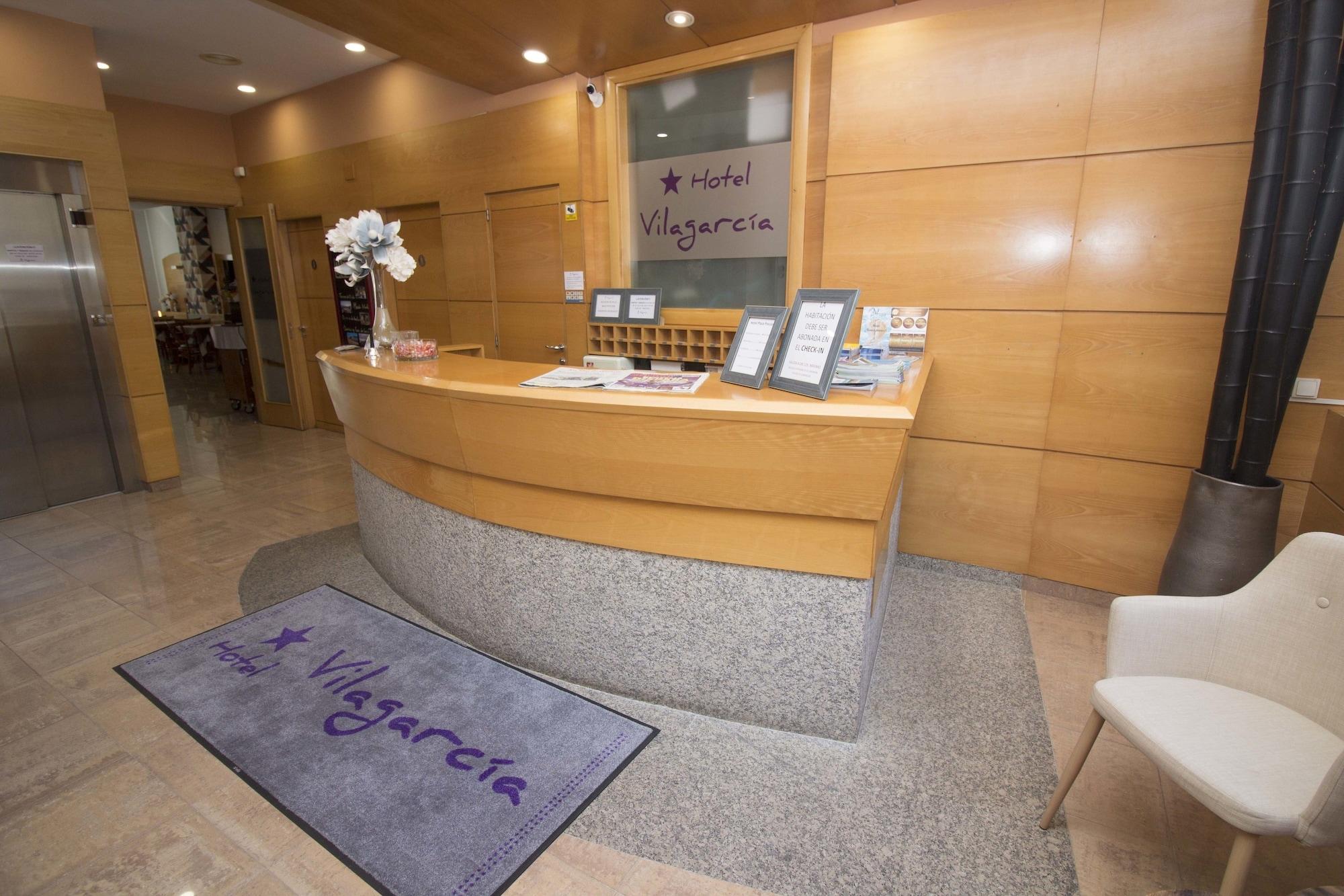 Vista Lobby Hotel Vilagarcia