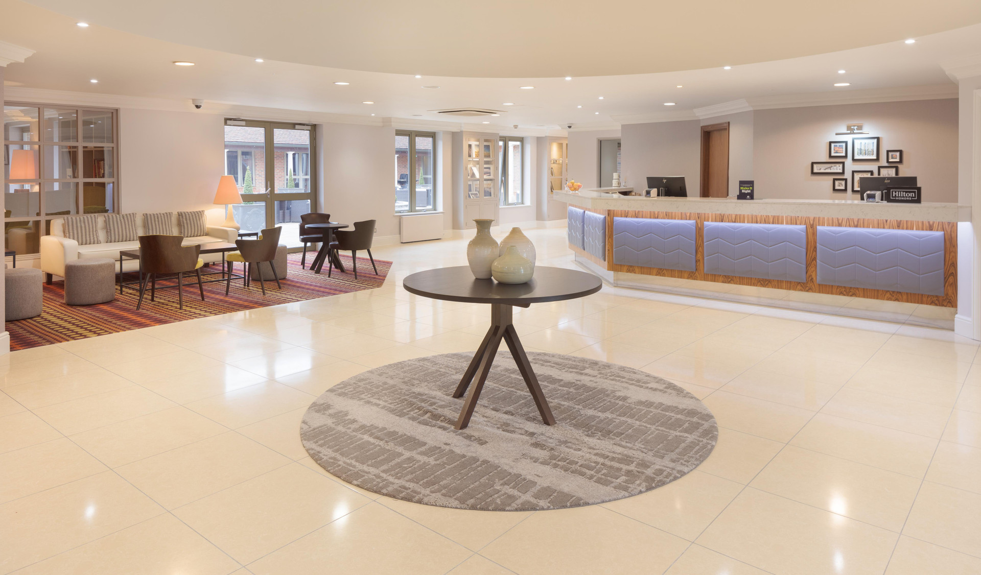 Vista Lobby The Cambridge Belfry Hotel & Spa