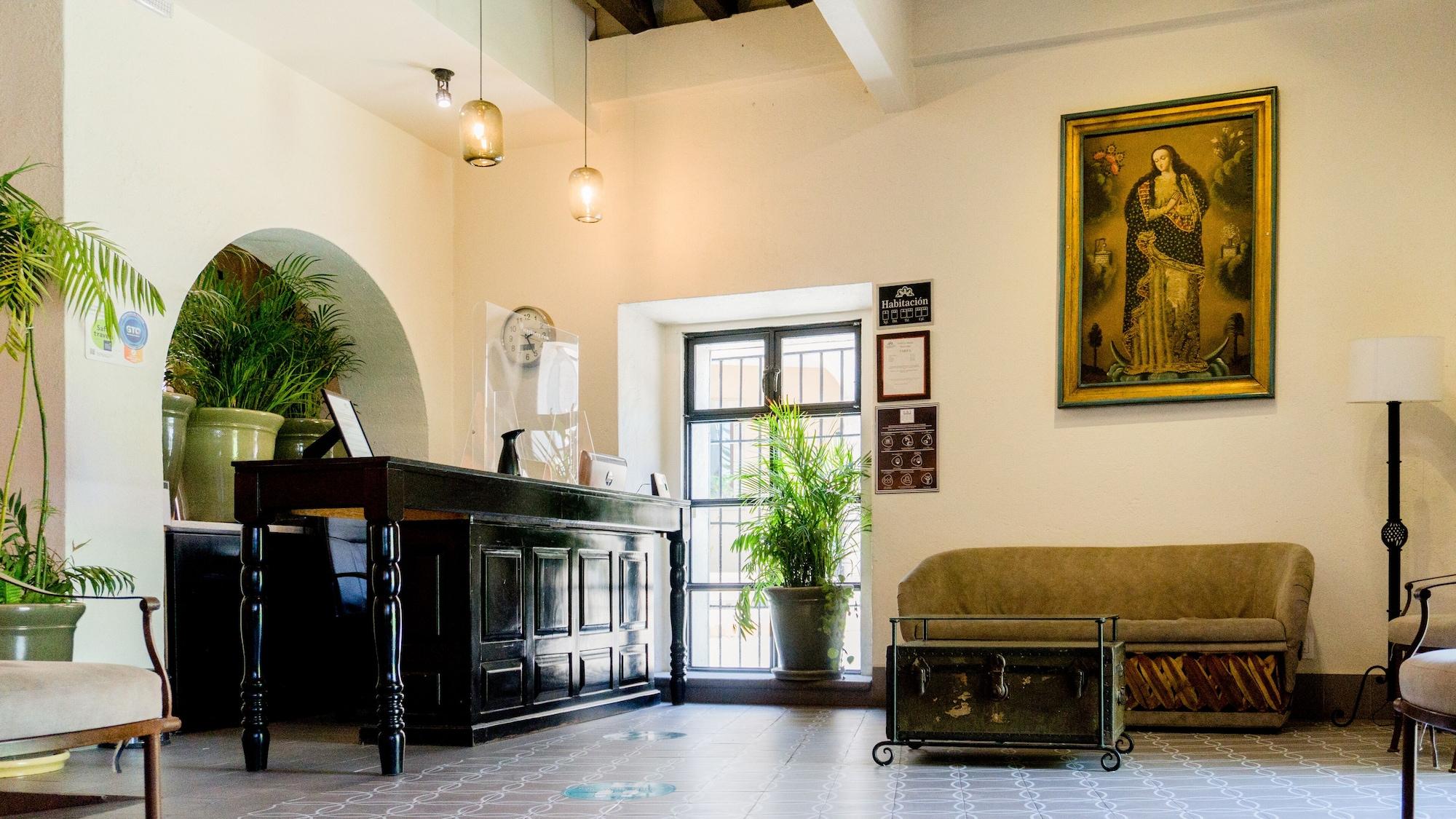 Vista Lobby Hotel La Abadia Tradicional
