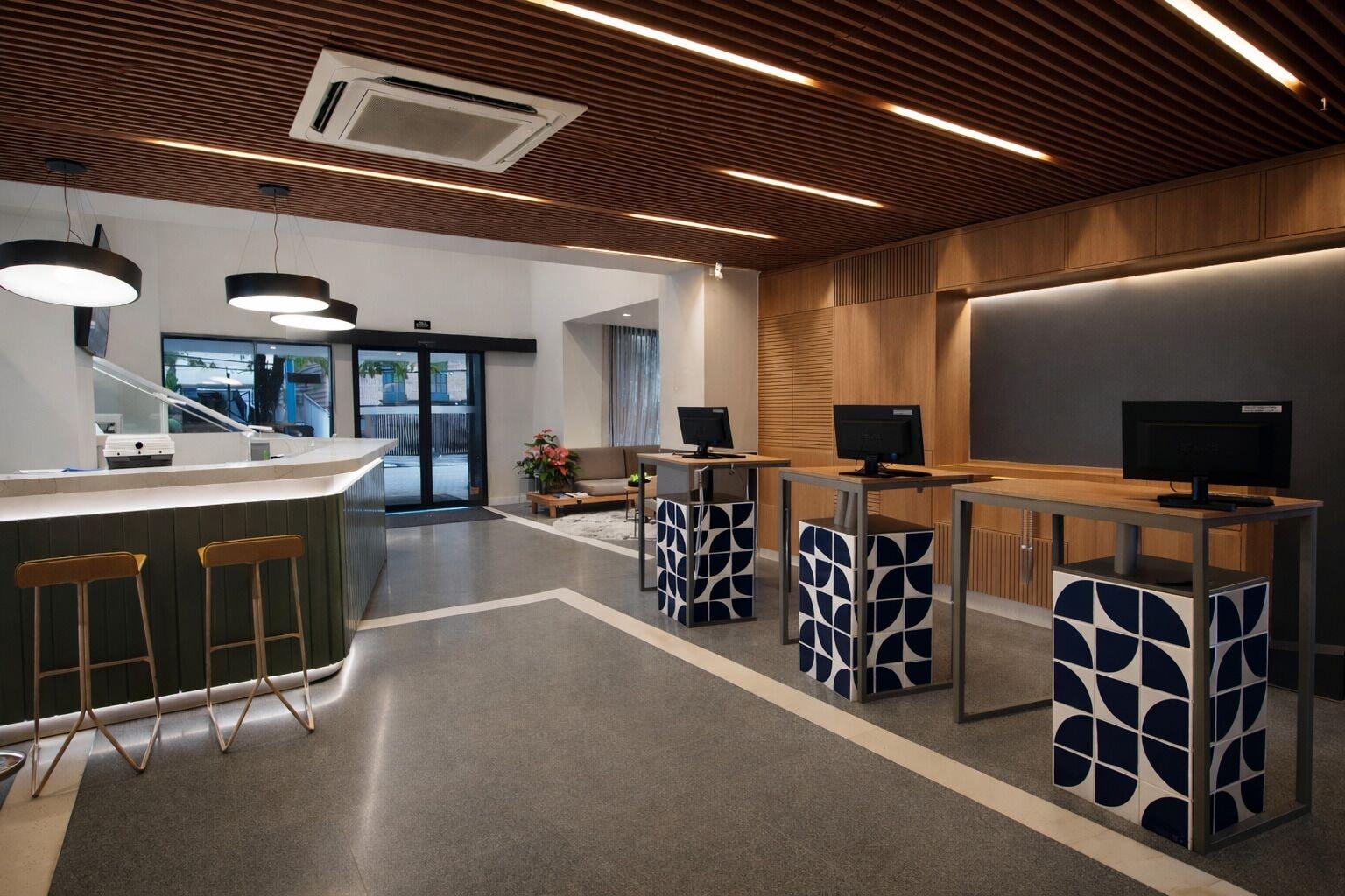 Vista Lobby Transamerica Executive Faria Lima