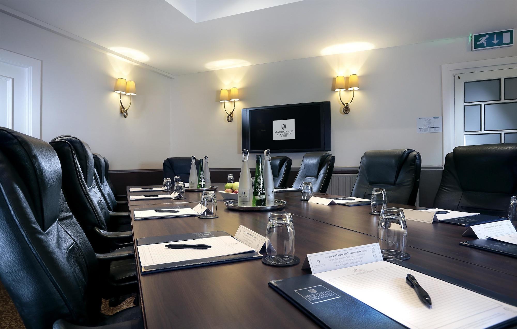 Sala de Reuniones Macdonald New Blossoms Hotel, Chester