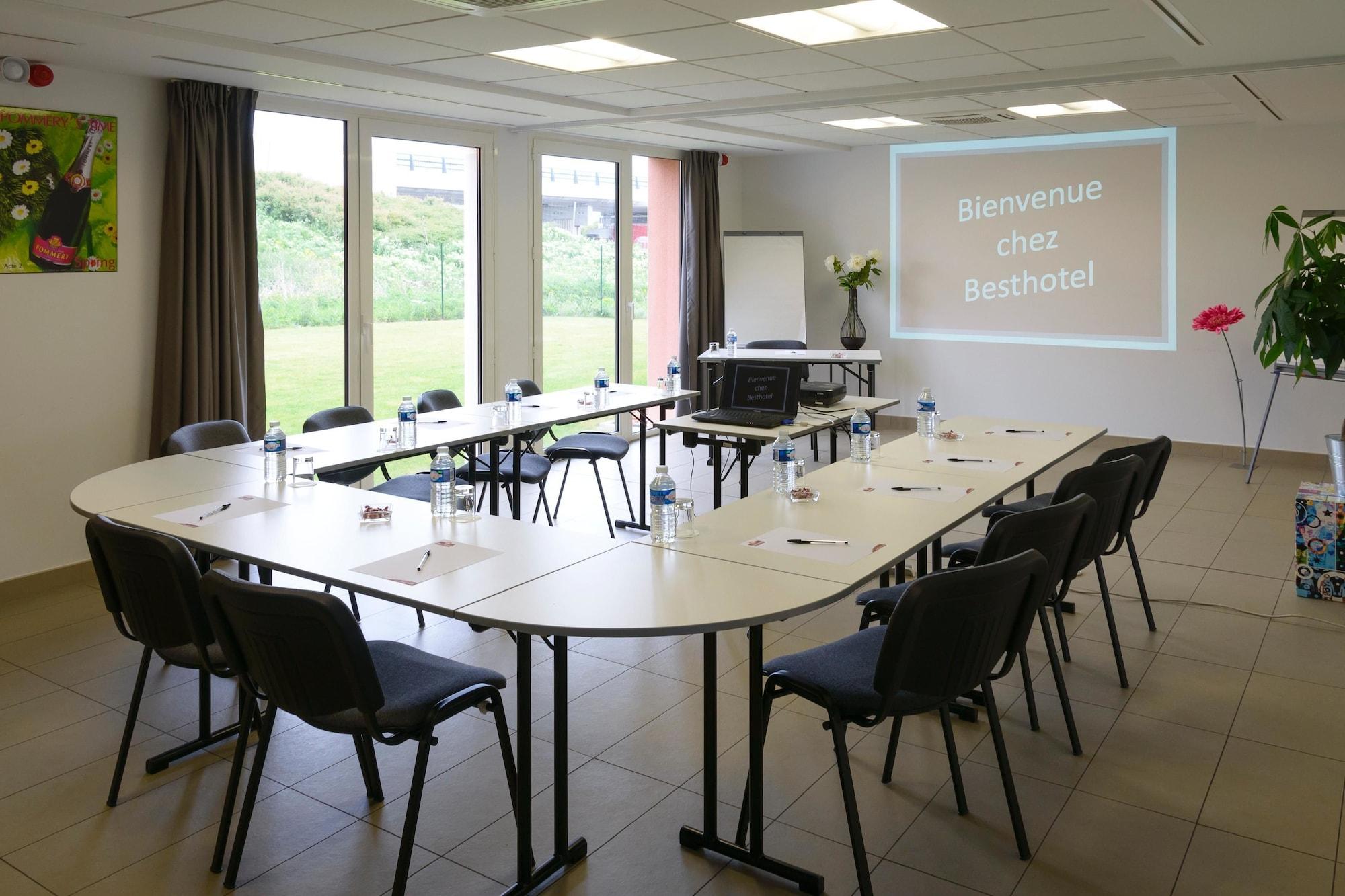 Sala de Reuniones Brit Hotel Reims Croix Blandin