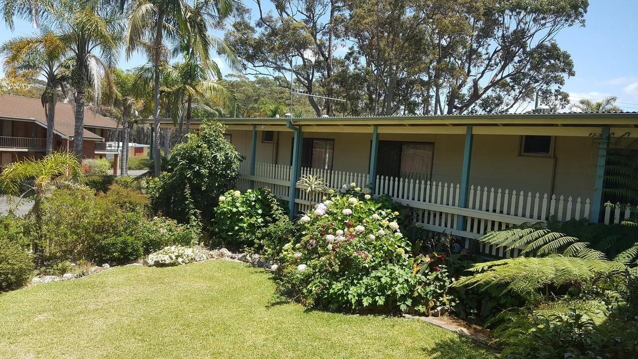 Vista Exterior Tabourie Lake Motel