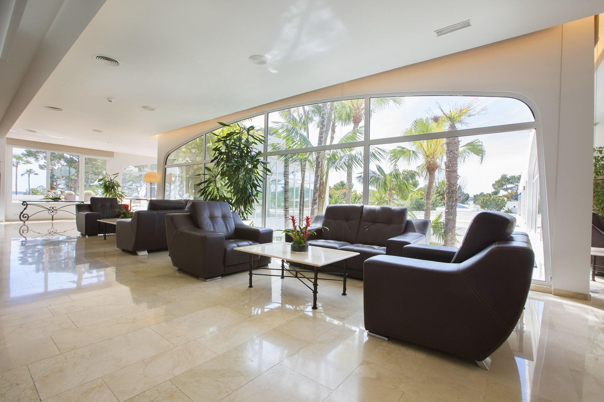 Vista Lobby Hipotels Eurotel Punta Rotja & Spa