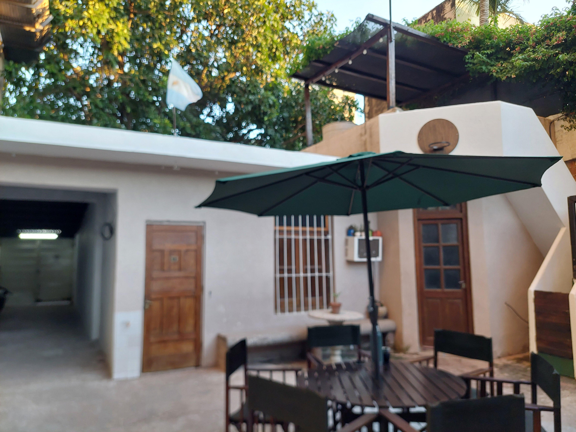 Balcón, patio o terraza El Gran Gomero - Hostel / Motoposada