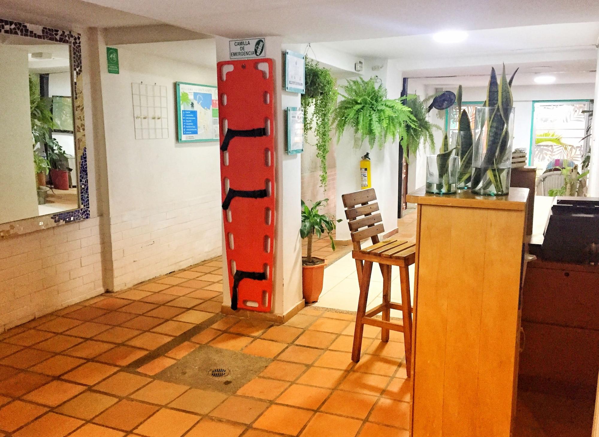 Vista Lobby Bacano Hostel