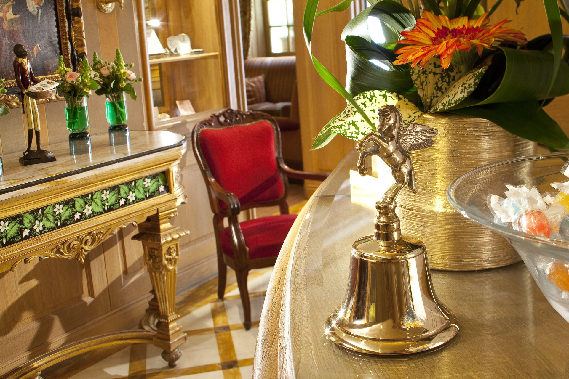 Vista Lobby Hotel Chambiges Elysées