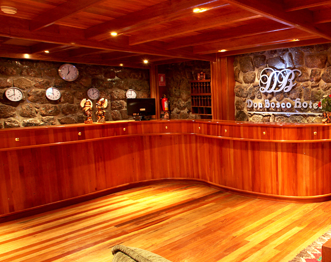 Vista Lobby Hotel Don Bosco