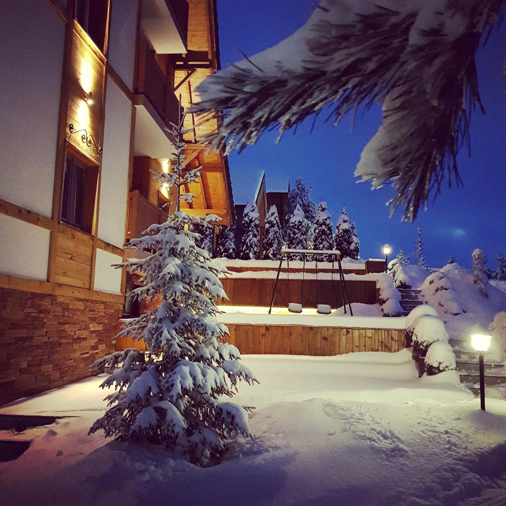 Vista Exterior Villa Natural Wood