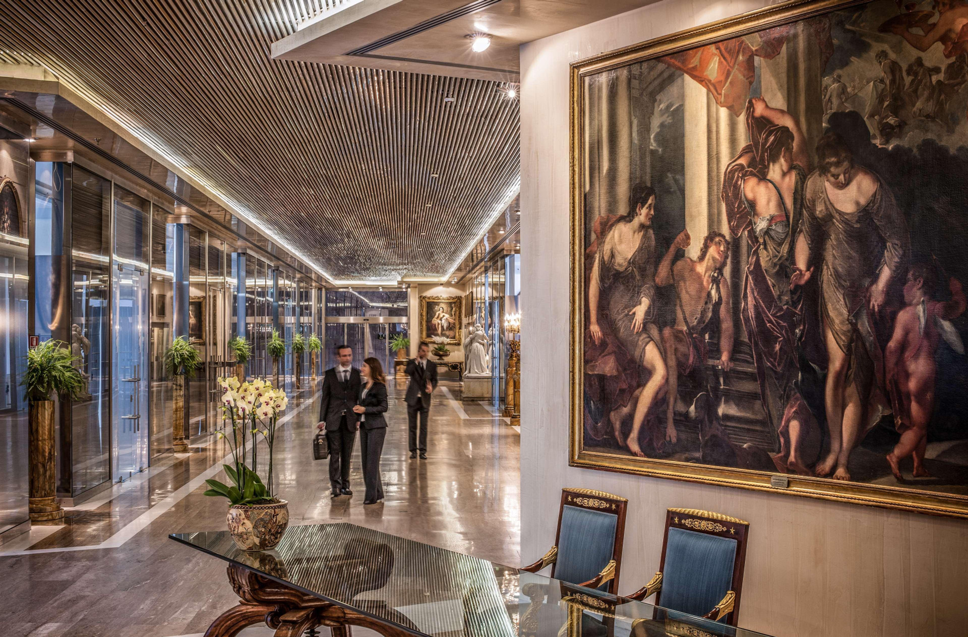 Vista Lobby Rome Cavalieri, A Waldorf Astoria Hotel