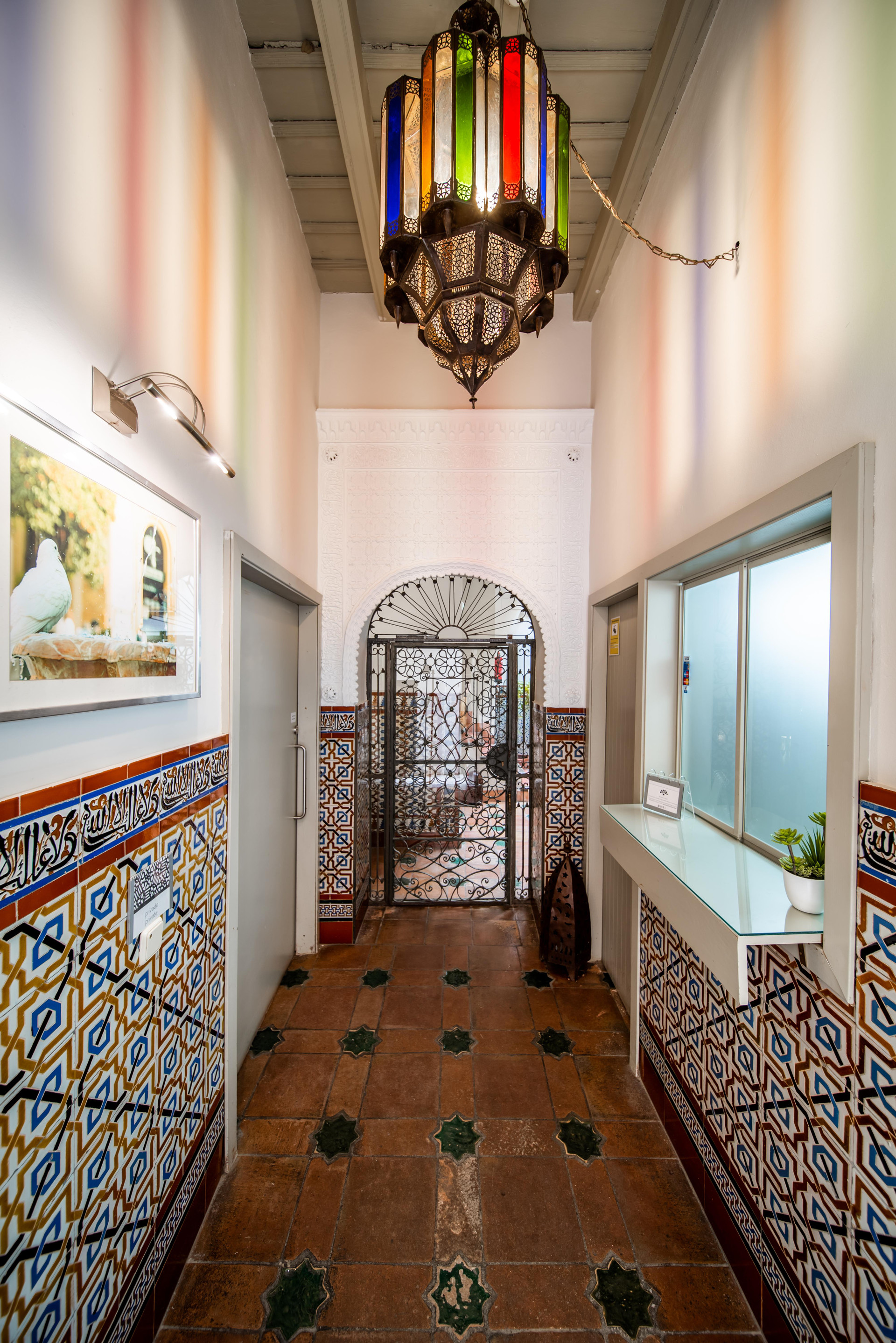 Vista Lobby Hotel Boutique Casas de Santa Cruz