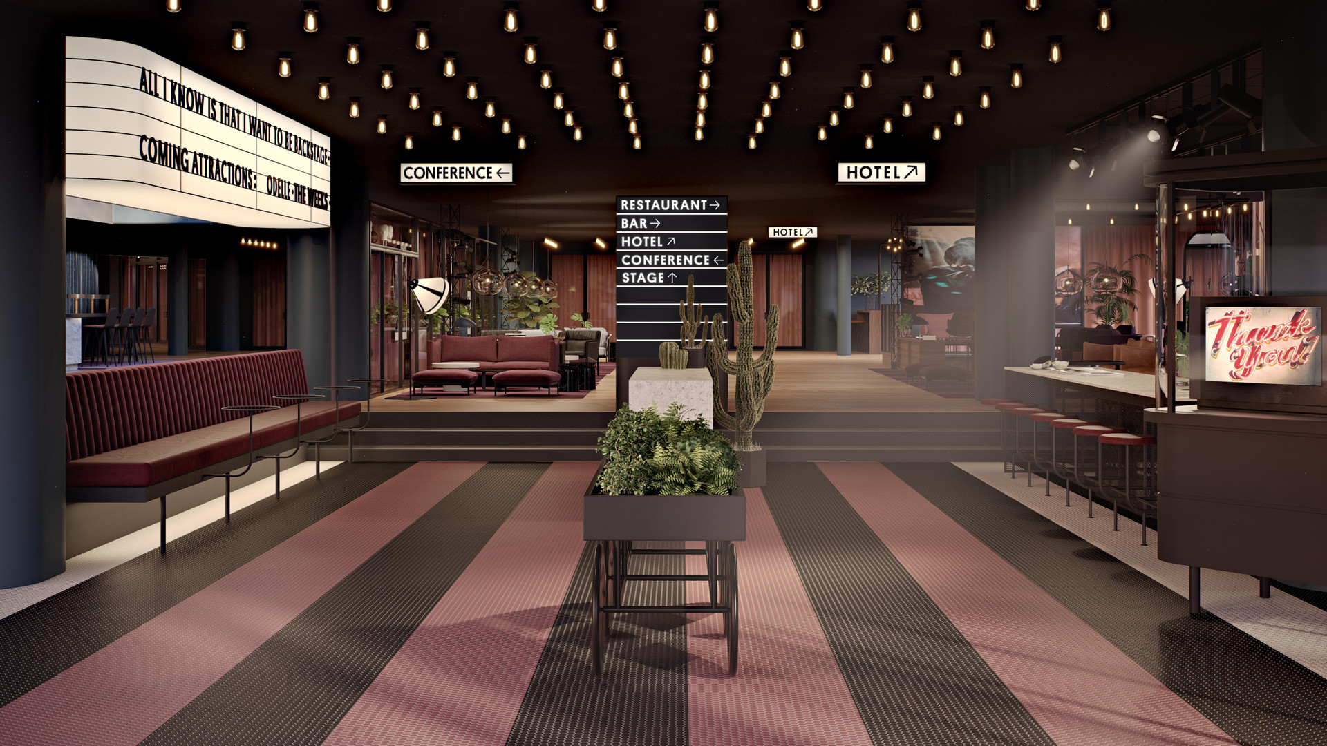 Vista Lobby Scandic Falkoner