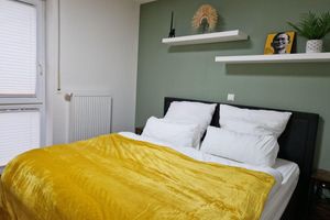 Alquiler Vacacional - Cozy: Design Suite Zentral Küche Balkon