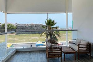 Alquiler Vacacional - w Radiant 1BR w AC Near Ciudad Amurallada