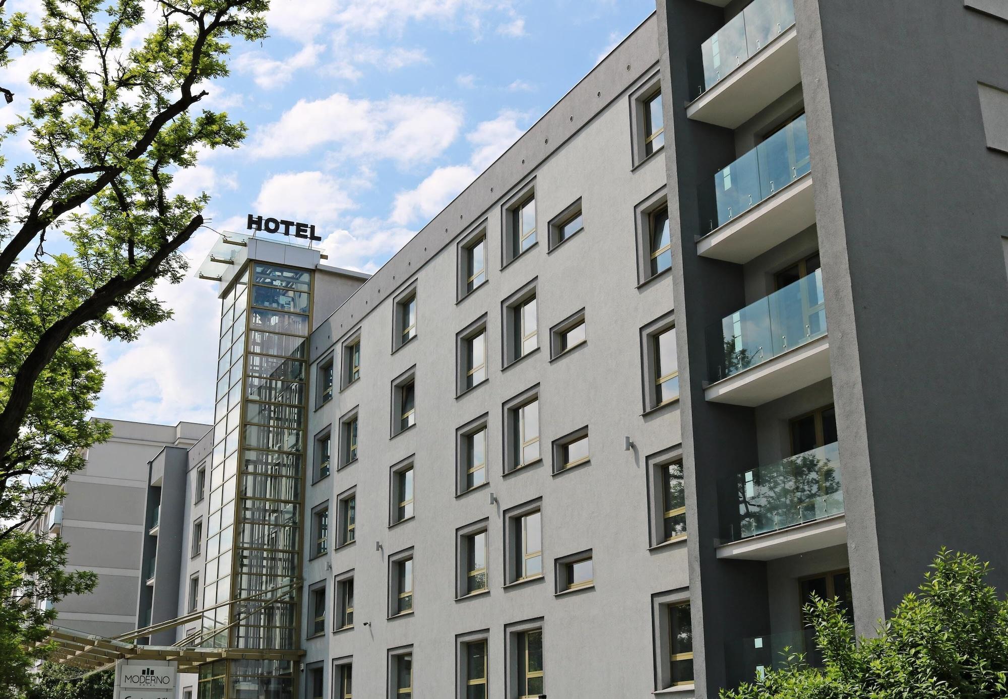 Vista Exterior Hotel Moderno