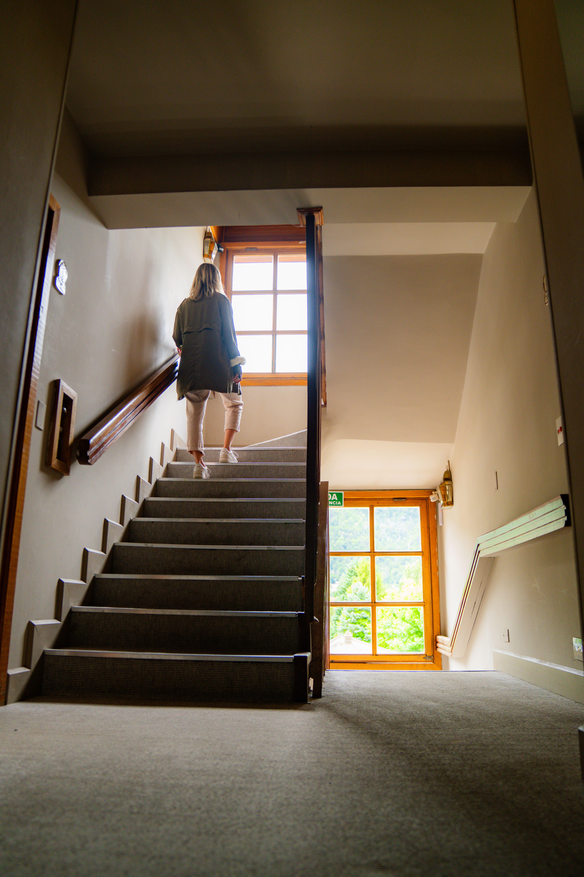 Corredores / Escaleras Hotel Tunqueley