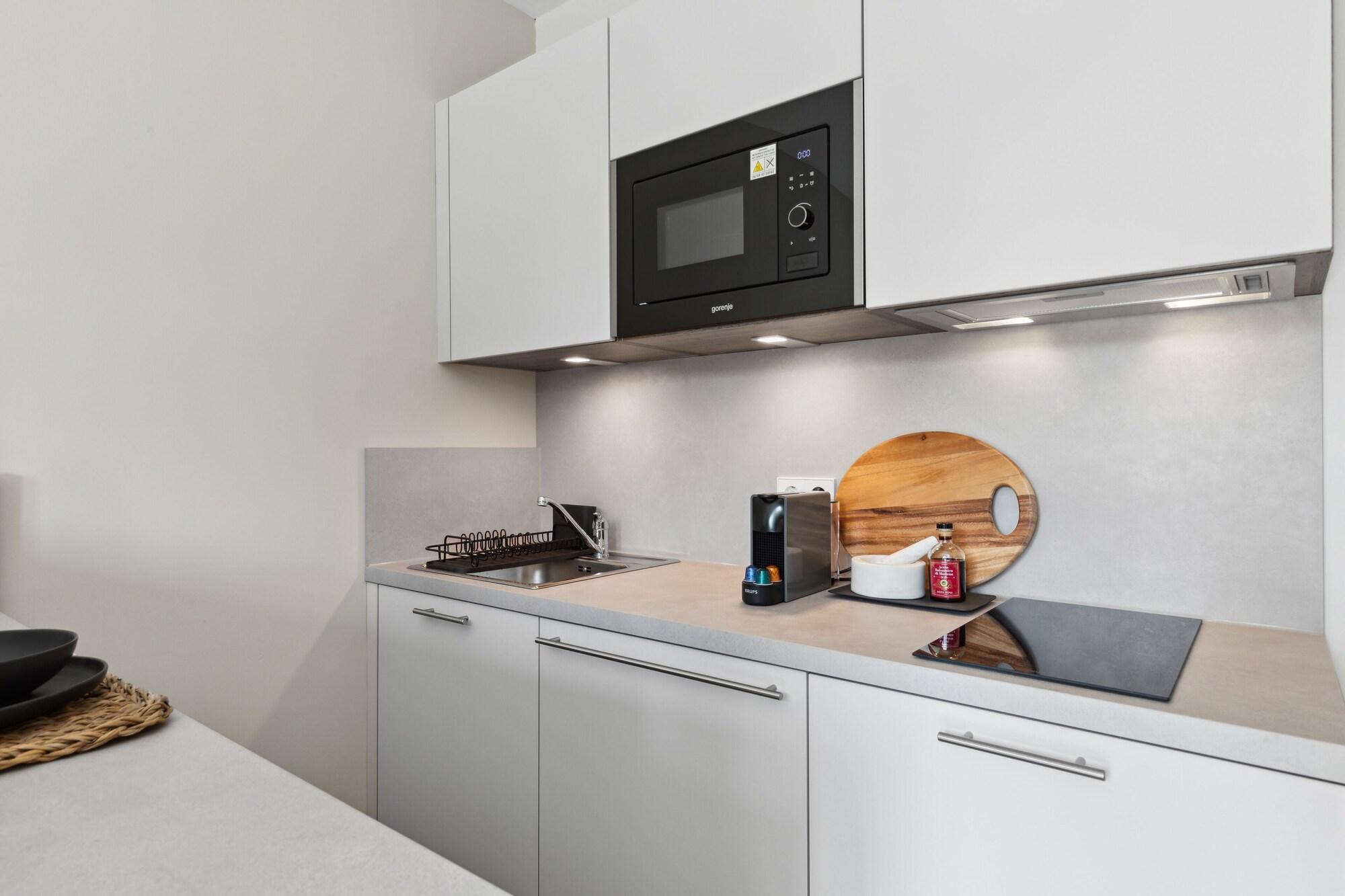 Equipamiento de Habitación Home and Coliving Bonn Aparthotel