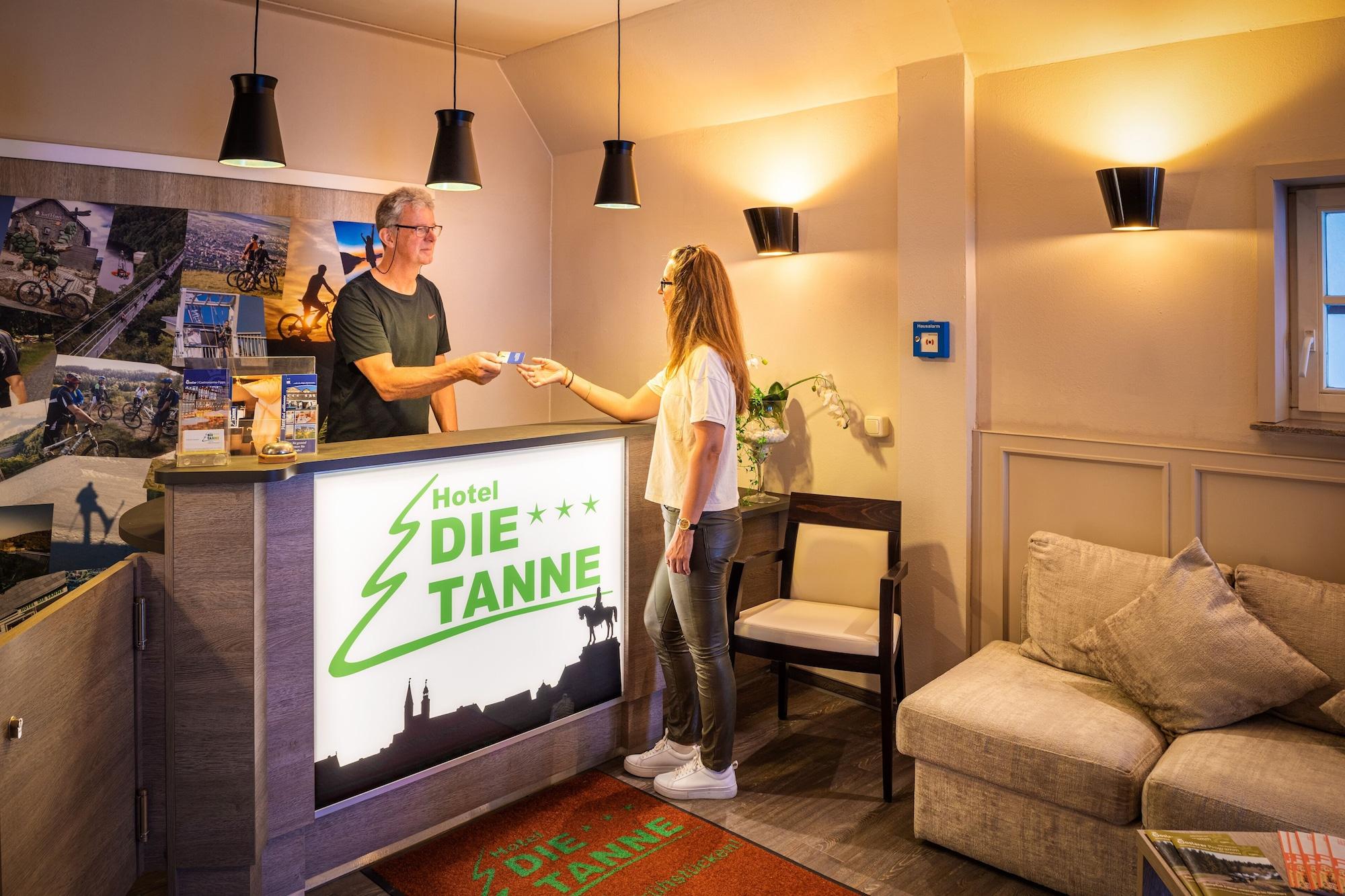 Vista Lobby Hotel Die Tanne