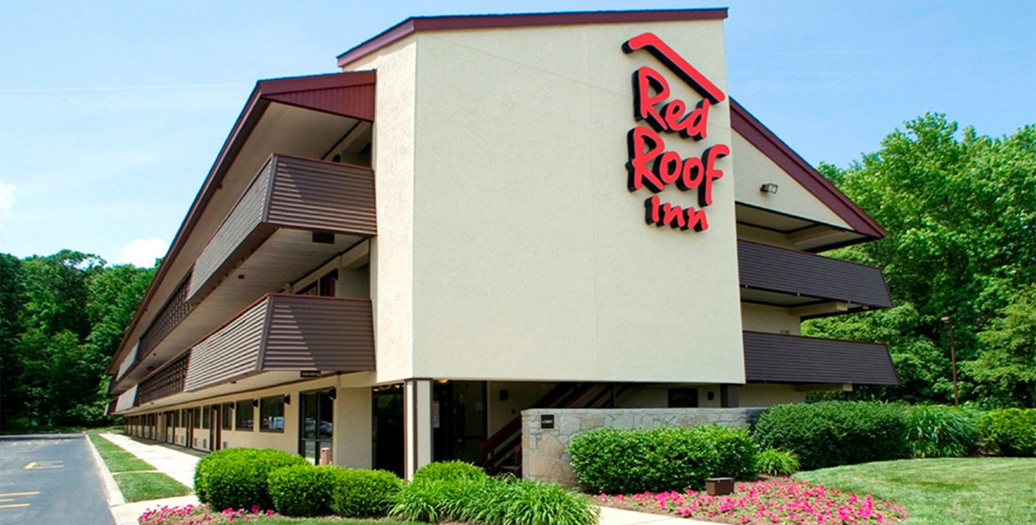 Vista Exterior Red Roof Inn Albany Airport