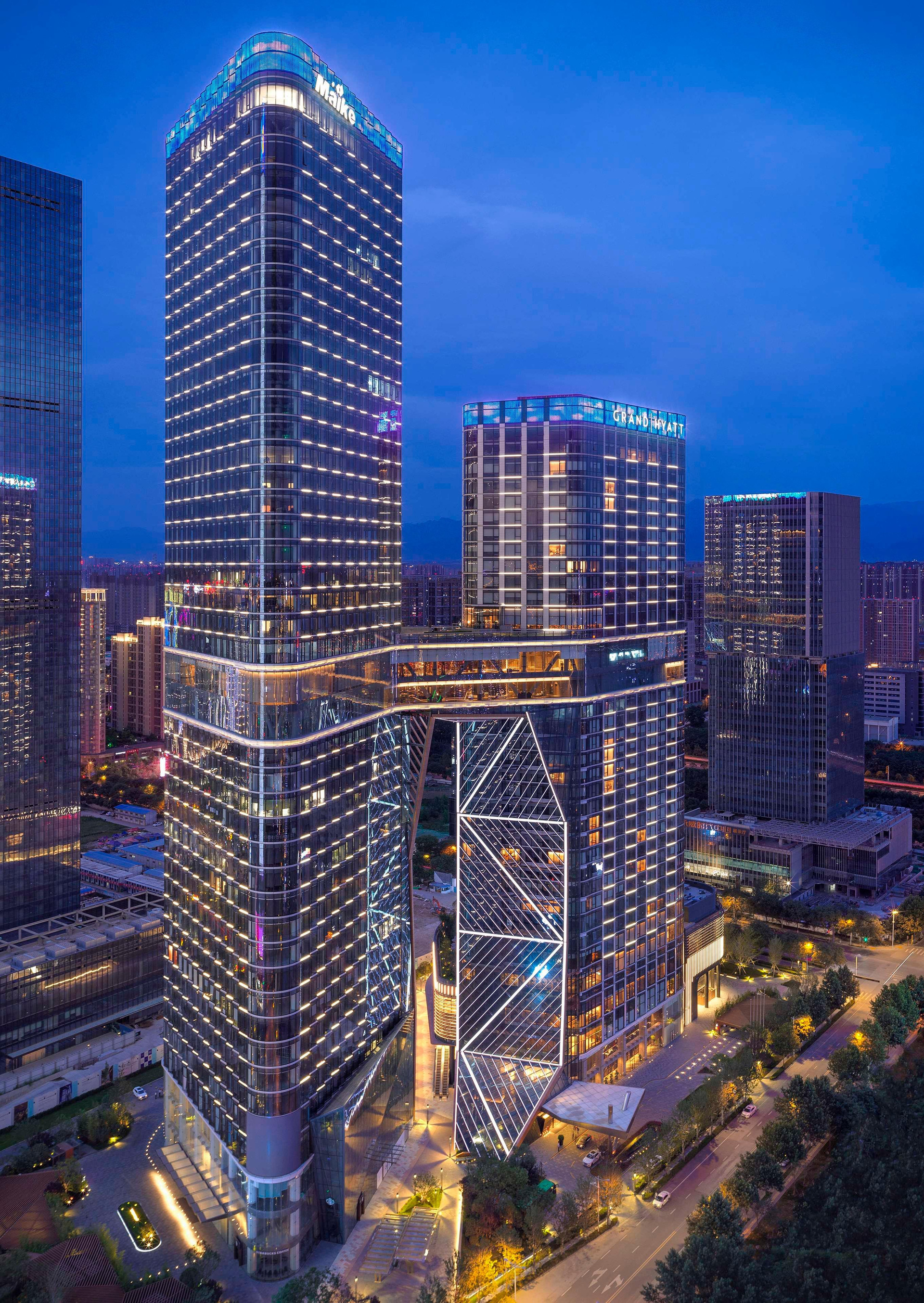 Vista Exterior Grand Hyatt Xi'an
