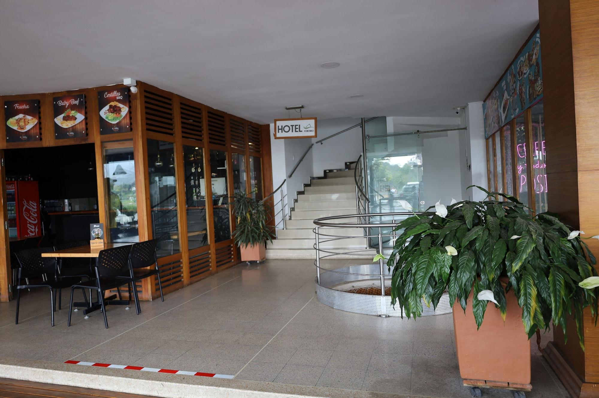Vista Lobby HOTEL PORTOBELO GUATAPE
