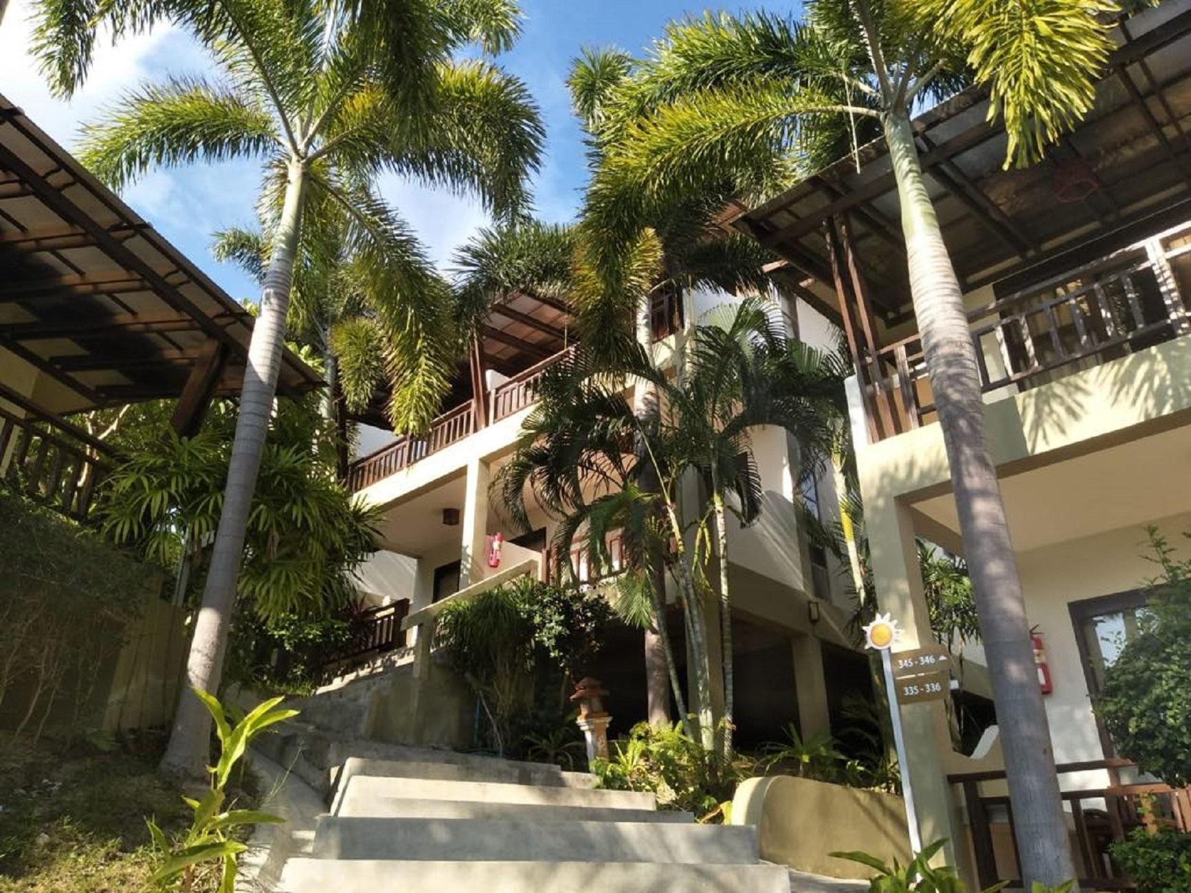 Vista Exterior Sunset Beach Villas