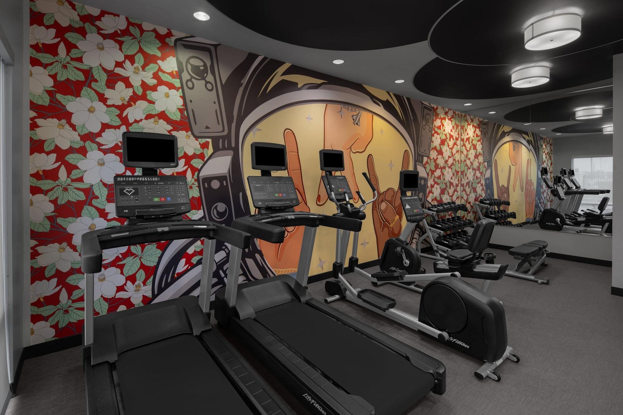 Gimnasio SpringHill Suites by Marriott Houston Intercontinental Arprt