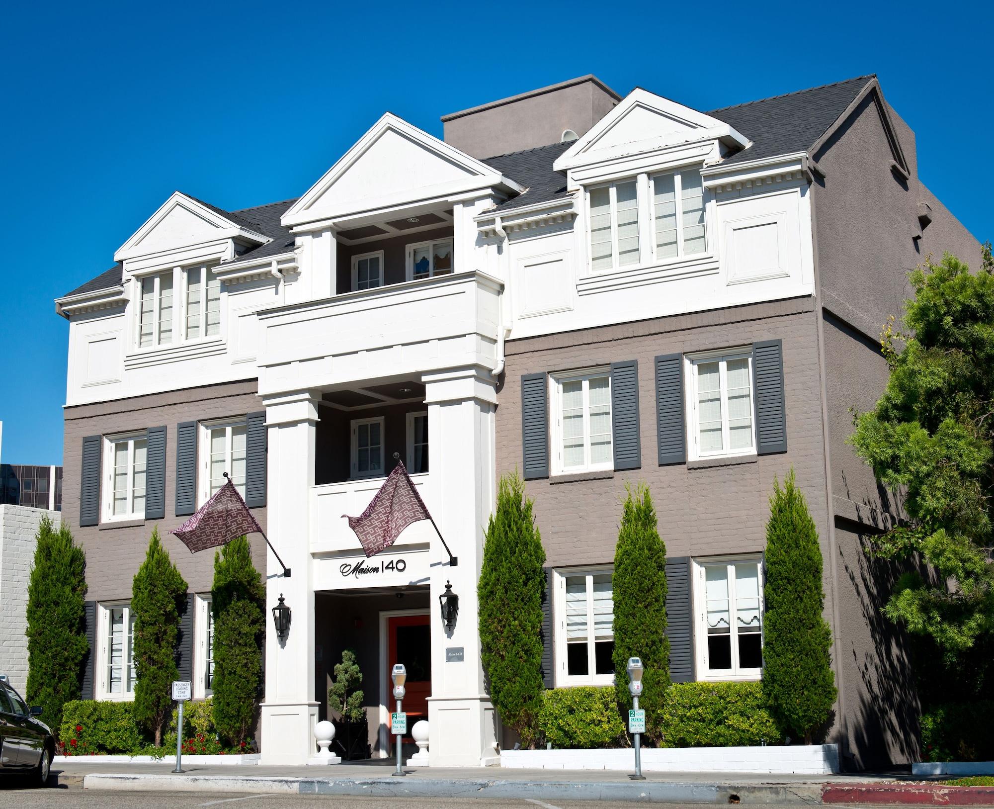 Vista Exterior Maison 140 Beverly Hills