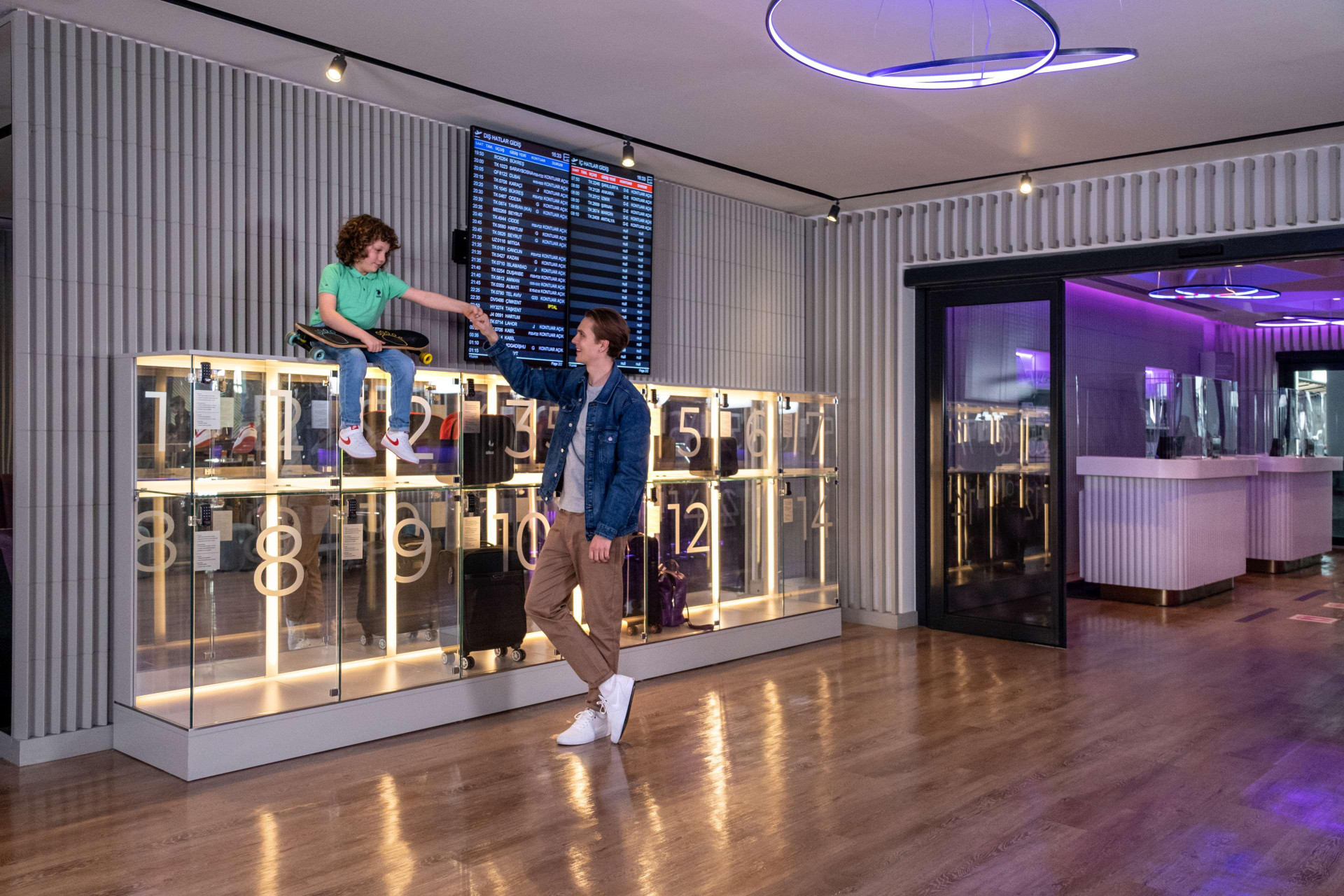 Vista Lobby YOTEL Istanbul Airport LANDSIDE, City Entrance