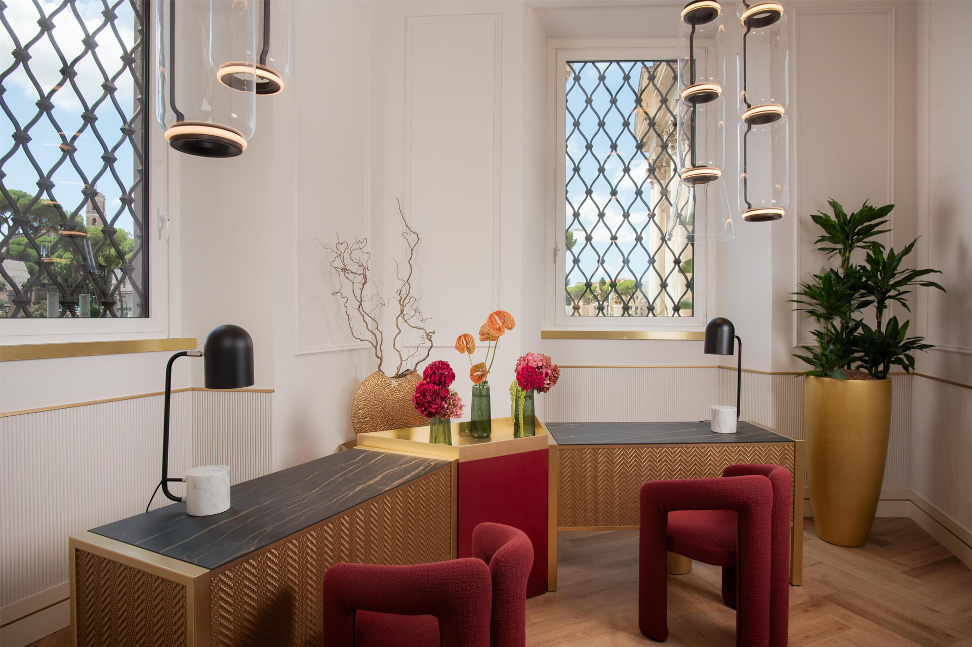 Vista Lobby NH Collection Roma Fori Imperiali