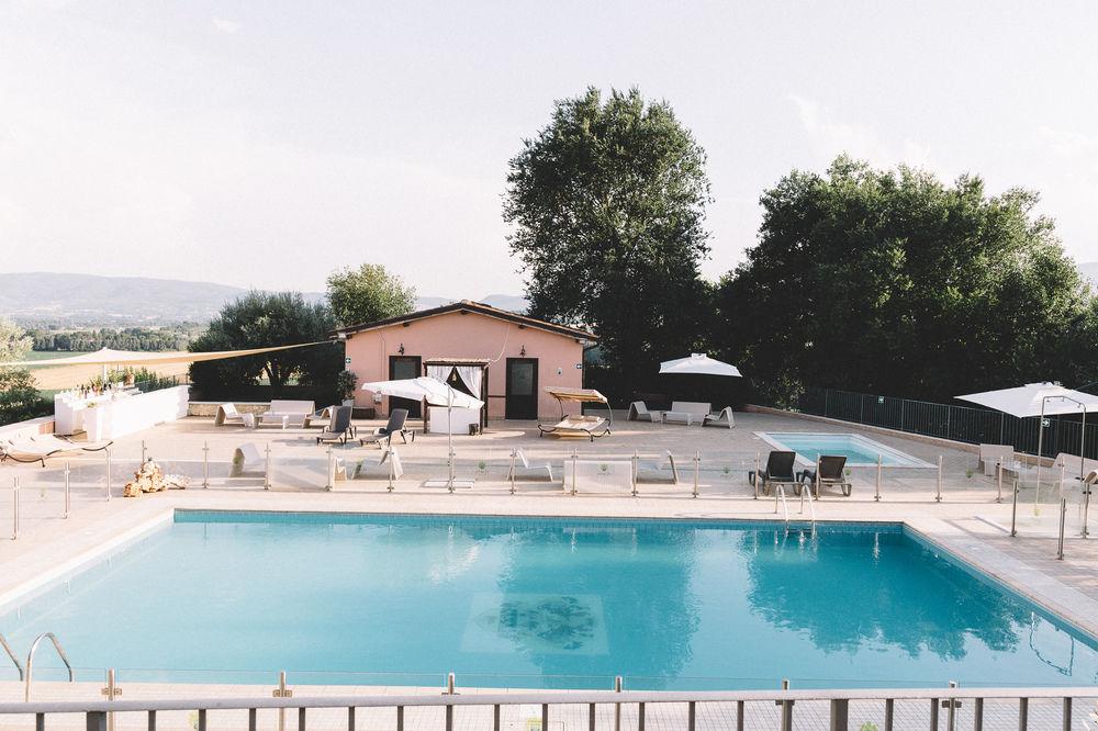 Vista Piscina Tenuta Marchesi Fezia
