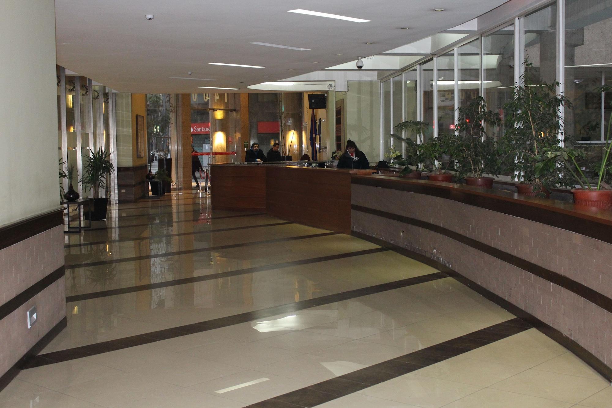 Vista do lobby VIP Apartments Chile