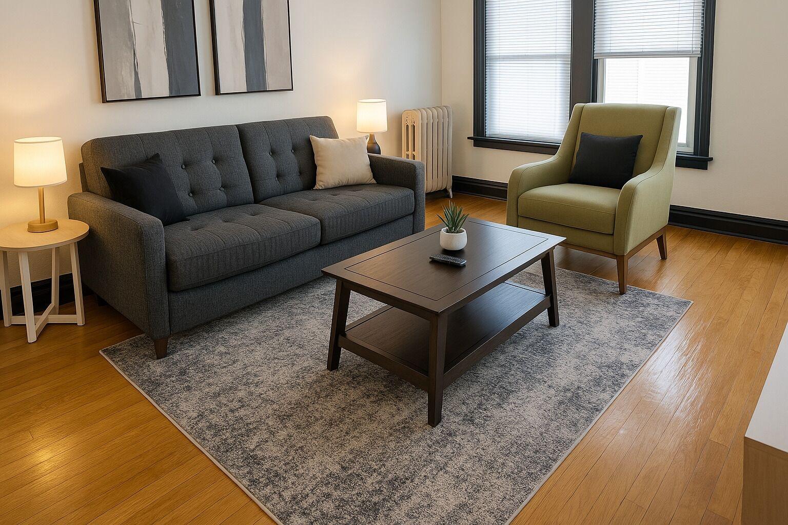 Comodidades del Alojamiento 1BR Chicago Apt - Larchmont rep