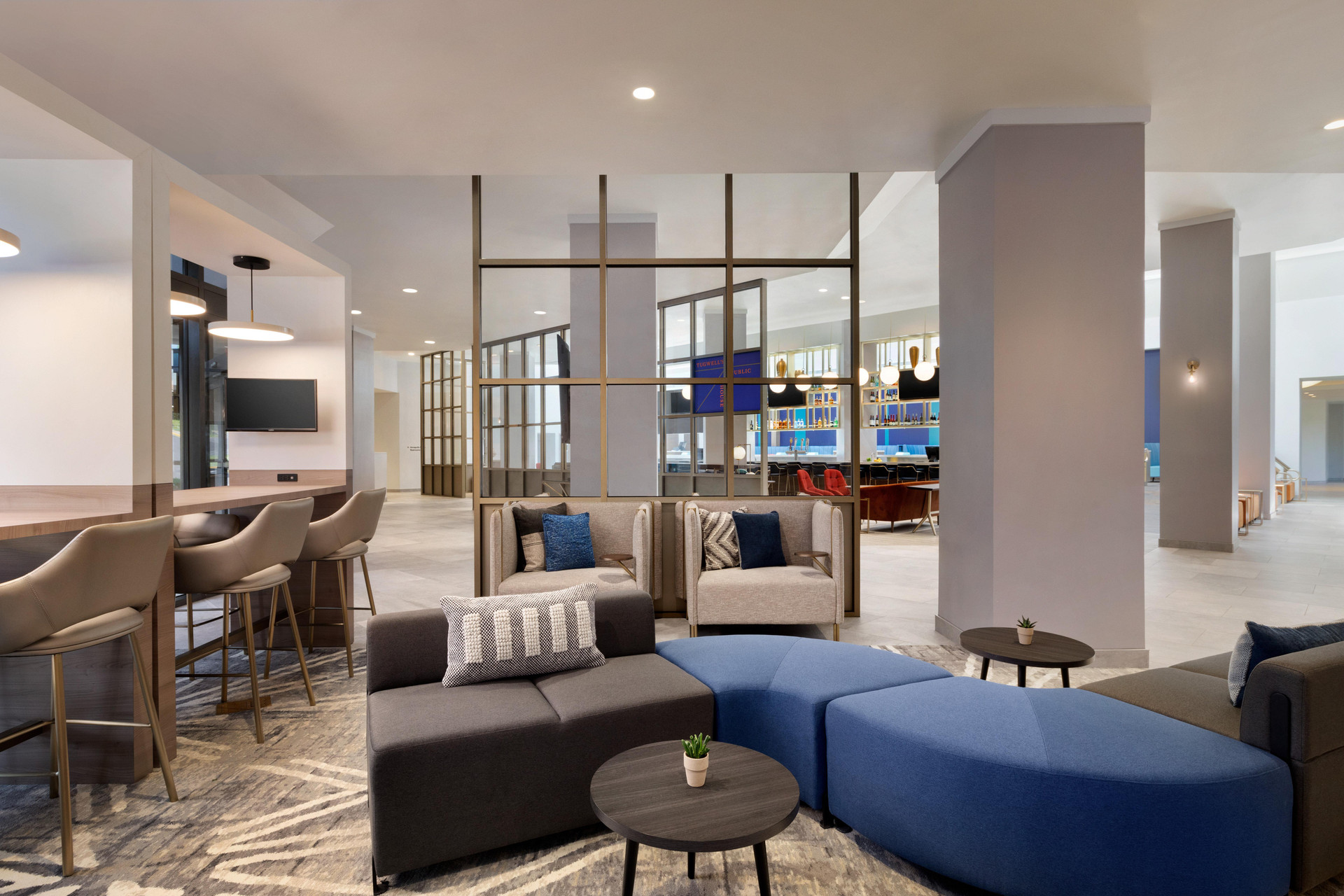 Vista Lobby Crowne Plaza College Park - Washington DC by IHG
