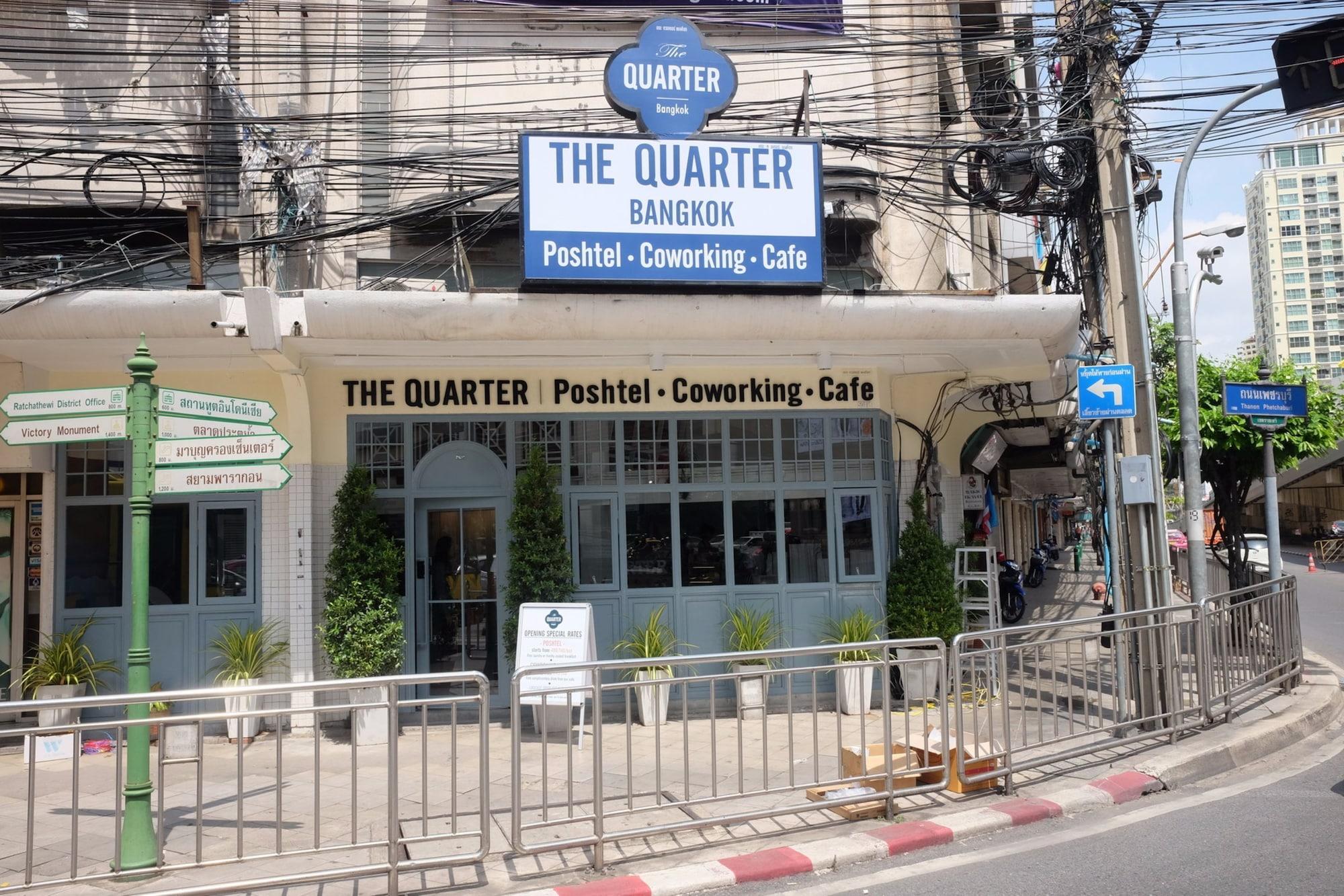 Vista Exterior The Quarter Bangkok Poshtel & Coworking - Hostel