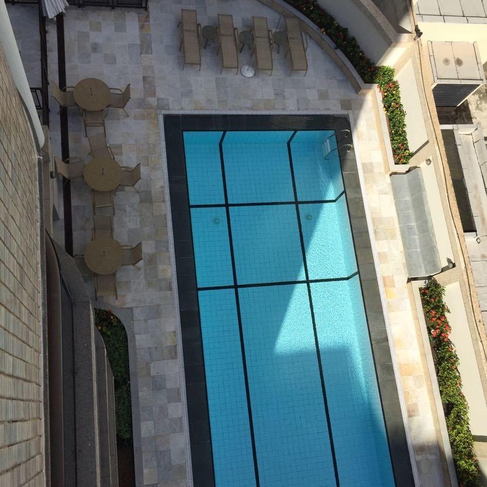 Vista Piscina Apartamento Ipanema Guinle I