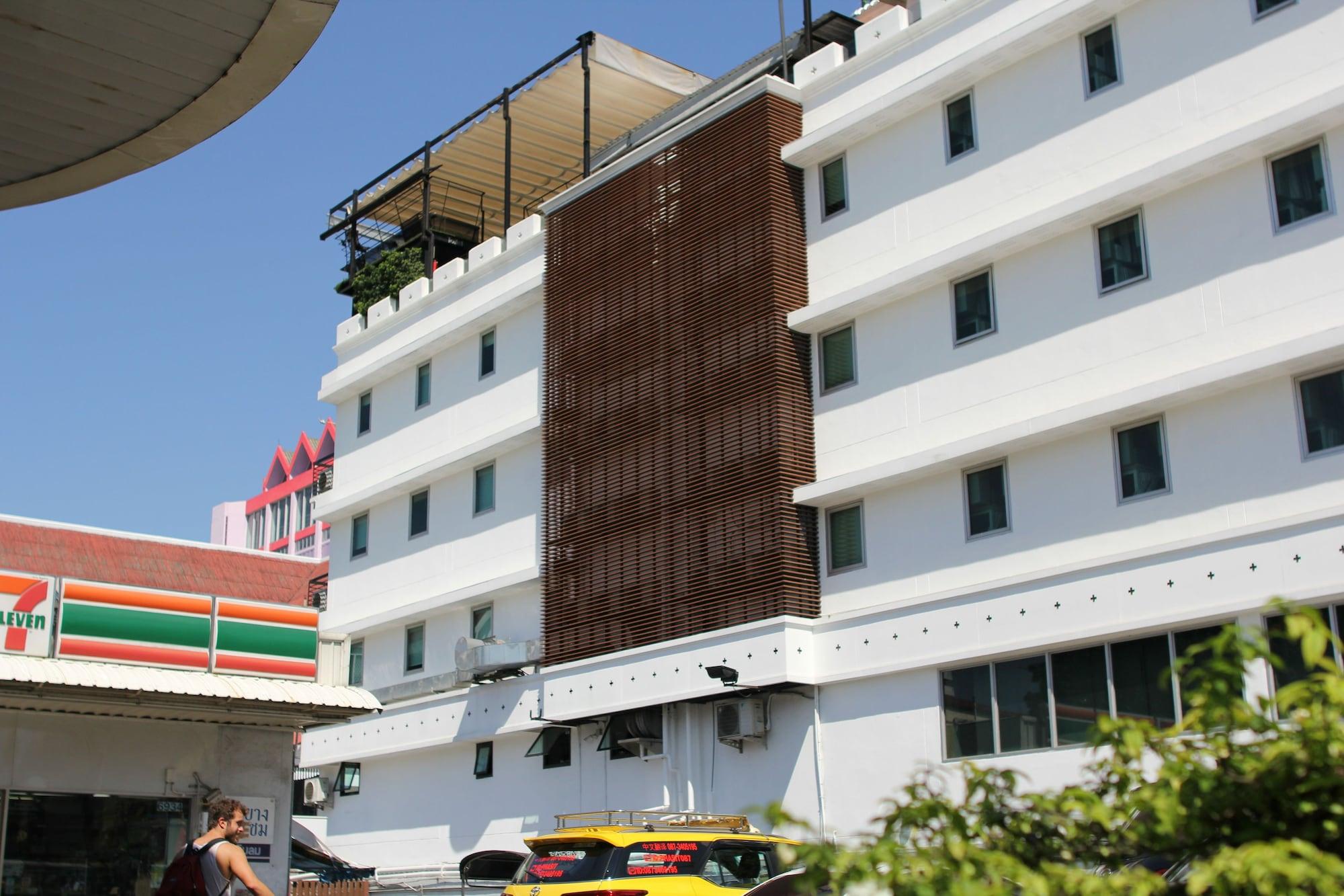 Vista Exterior Jam Hostel Bangkok