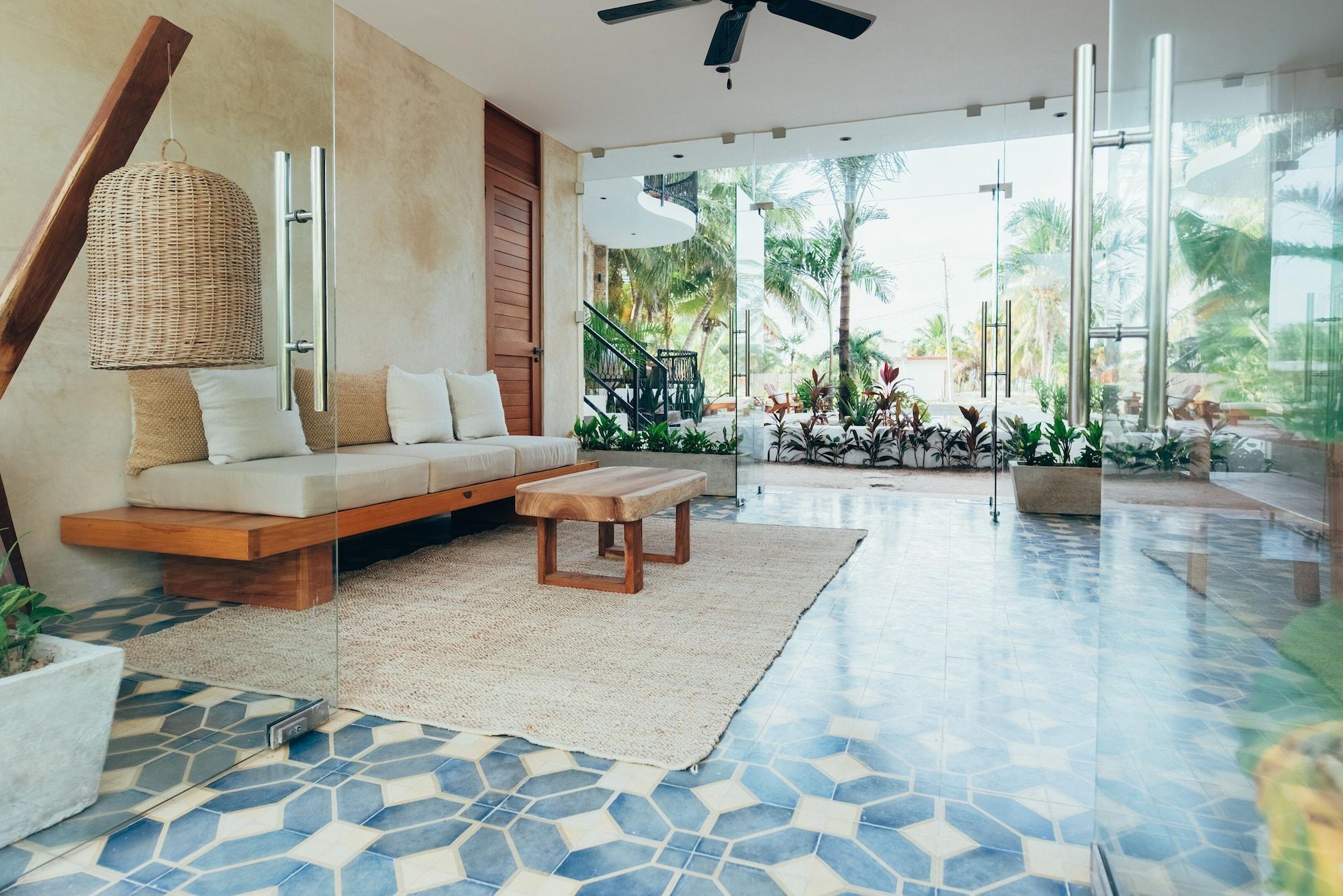 Vista Lobby Cucu Hotel Boutique - El Cuyo