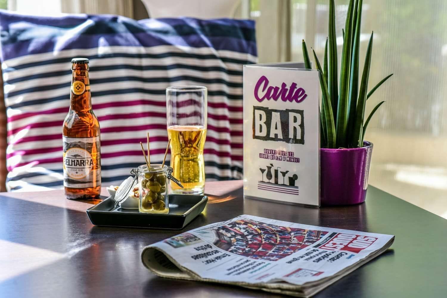 Bar/Salón Hôtel Jules Verne Biarritz