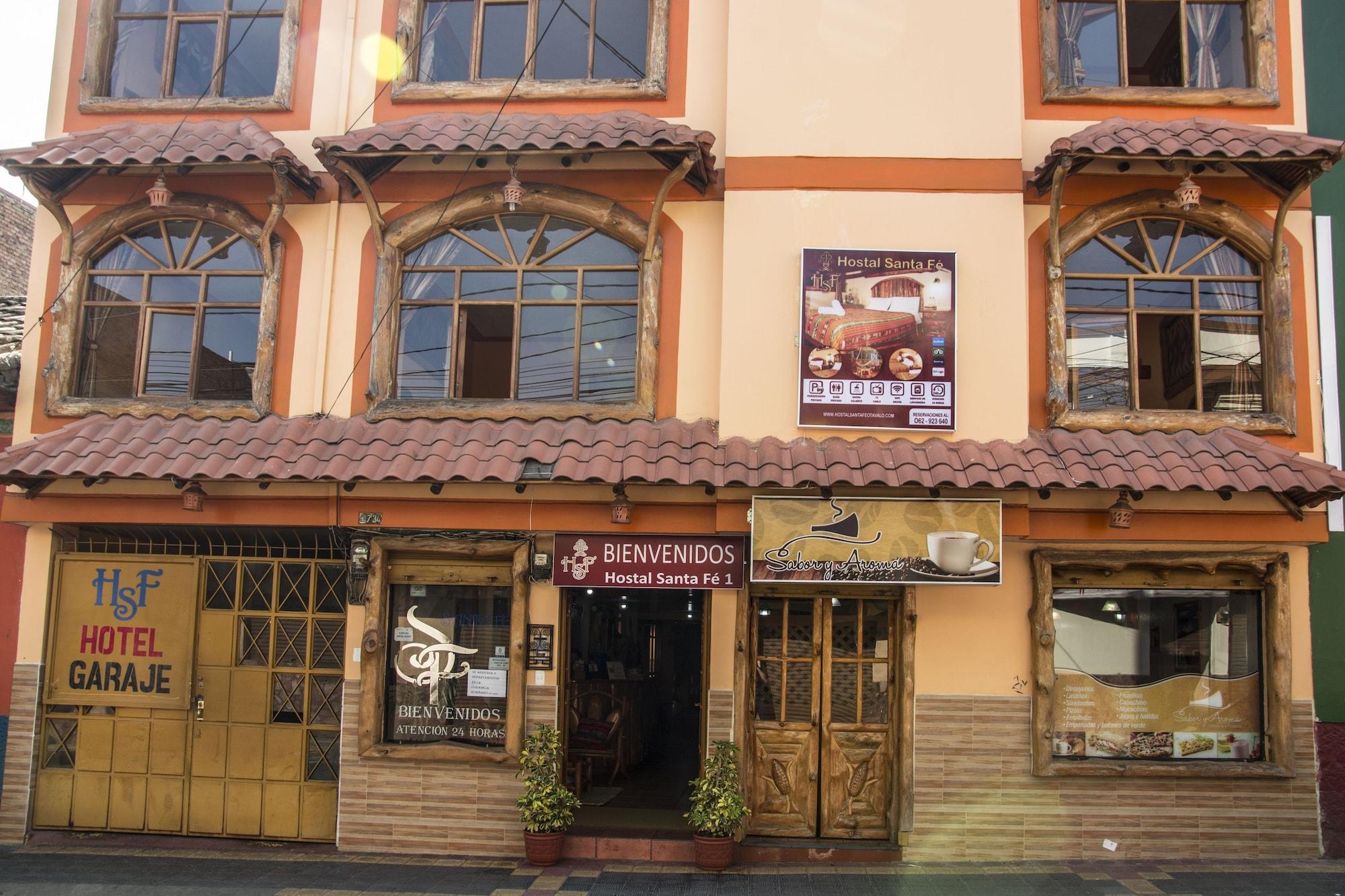 Vista Exterior Hostal Santa Fe 1