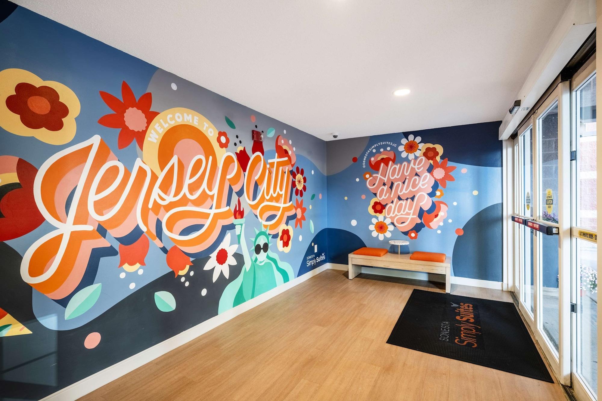 Vista Lobby Sonesta Simply Suites Jersey City