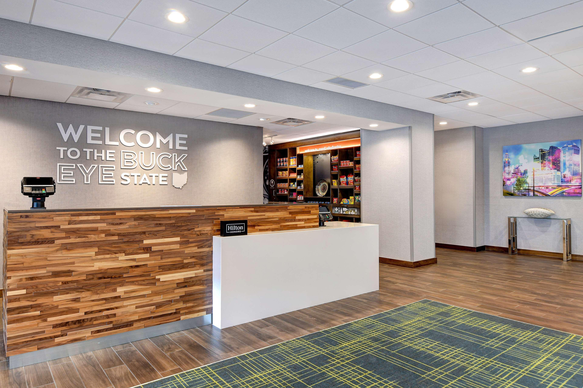 Vista Lobby Hampton Inn & Suites Canal Winchester Columbus