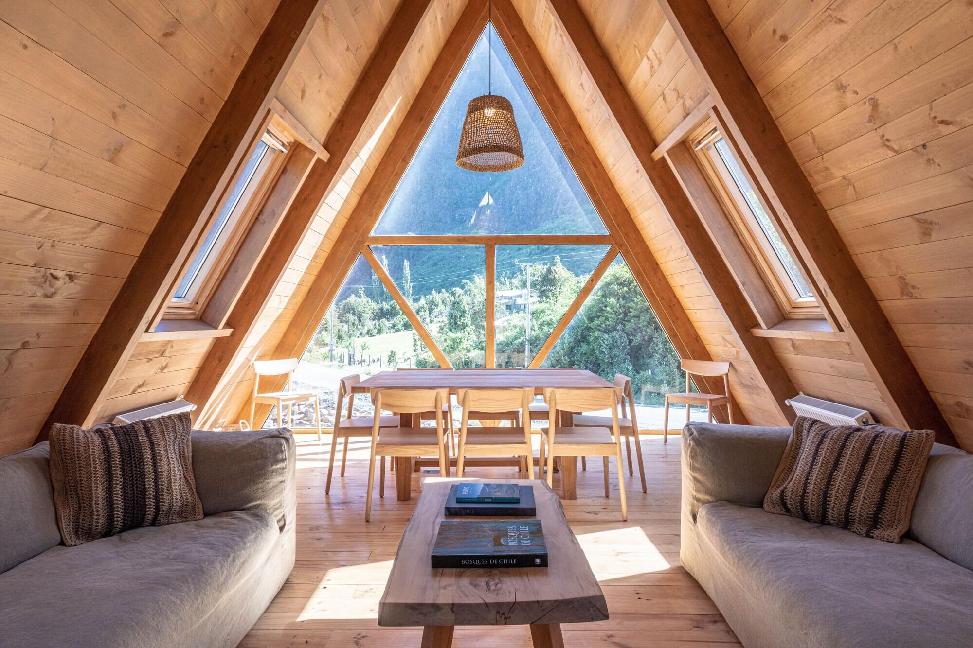 Vista Lobby Tawa Refugio del Puelo