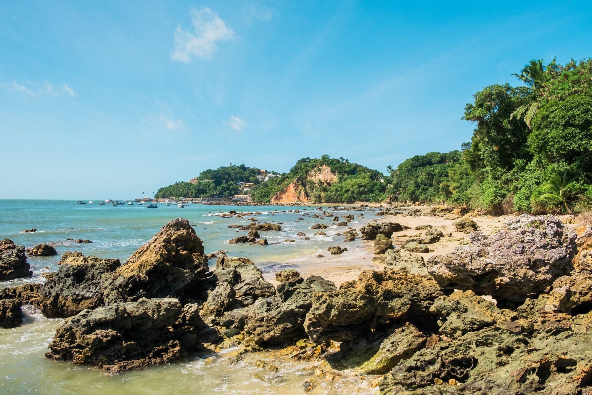 Vista Exterior Village do Dendê Chalés