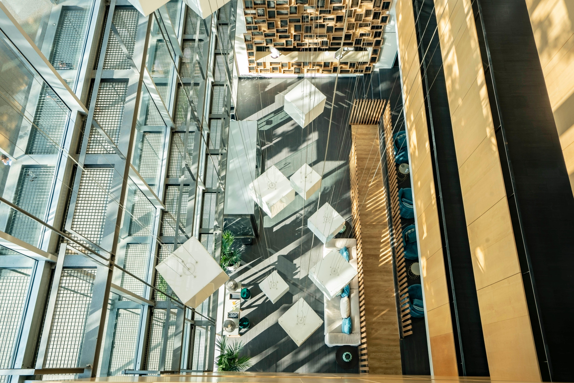 Vista Lobby Vincci Maritimo
