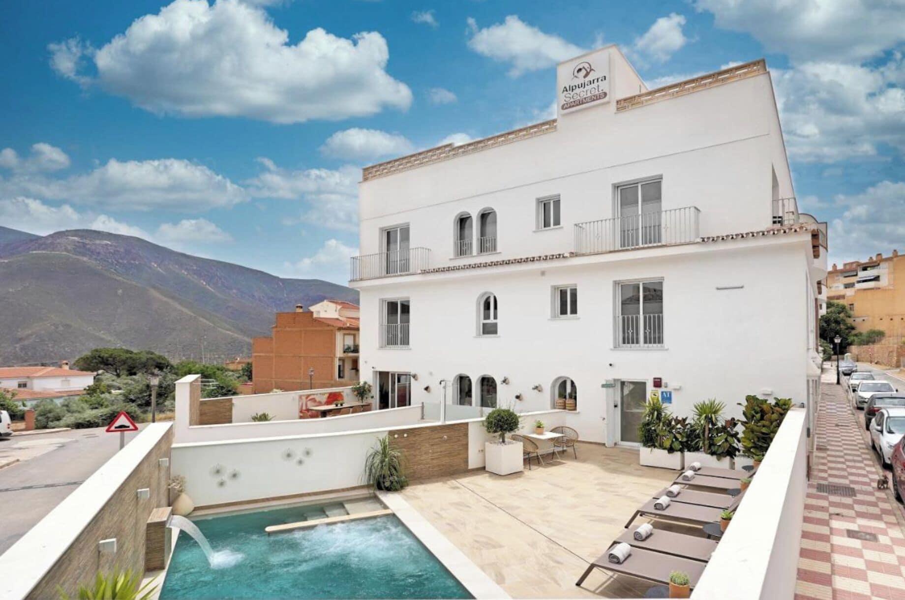 Vista Piscina Alpujarra Secret by eme hotels